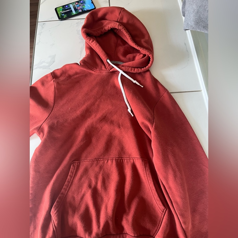 Medium old navy rustic red hoodie